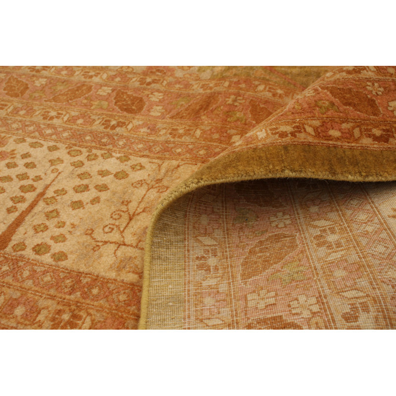 Yaak One-of-a-Kind 9'1" X 12'2" New Age Wool Area Rug in Olive