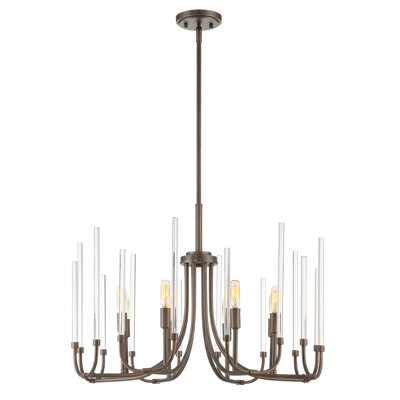 Lustree 8 lumières façon bougie/classique Shellson
