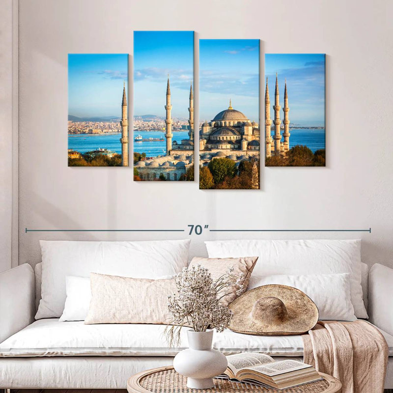 Keesha Mosque, 32"H x 52"W