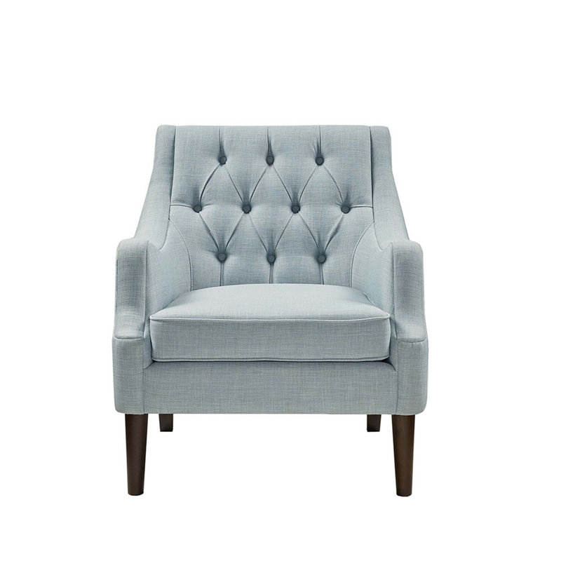 Fauteuil d'appoint capitonné
