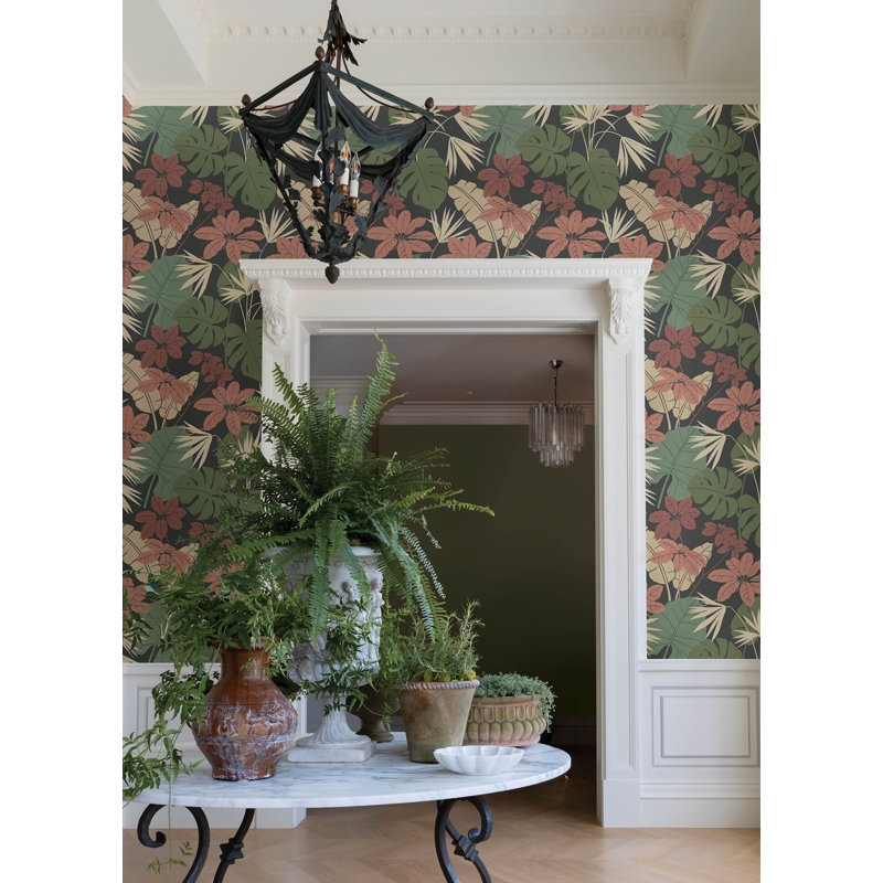 Medellin Wallpaper Double Roll, Black