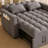 Sleeper Sofa Couch W/Pull Out Bed,  Modern Velvet Convertible Sleeper Sofa Bed, Small Love Seat Sofa Bed W/Pillows & Side Pockets For Small Space, Living Room, Apartment,Dark Gray-377464873