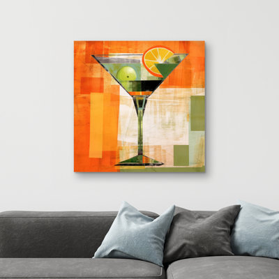 Cocktail - 32"x32" art on canvas