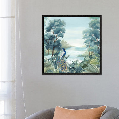 Peafowl by Eva Watts - Painting on Canvas