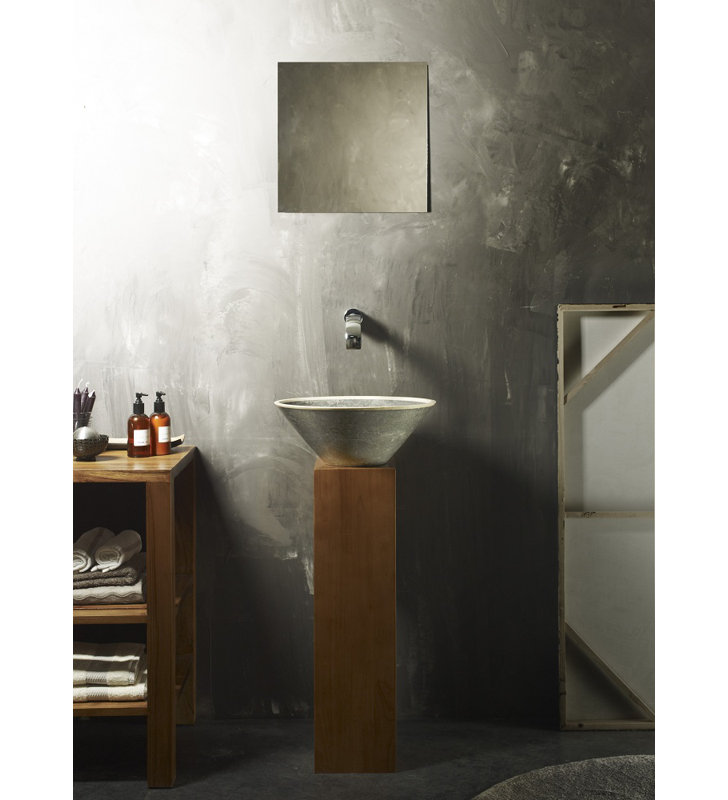 Duotono 16'' L Bathroom Sink, Black
