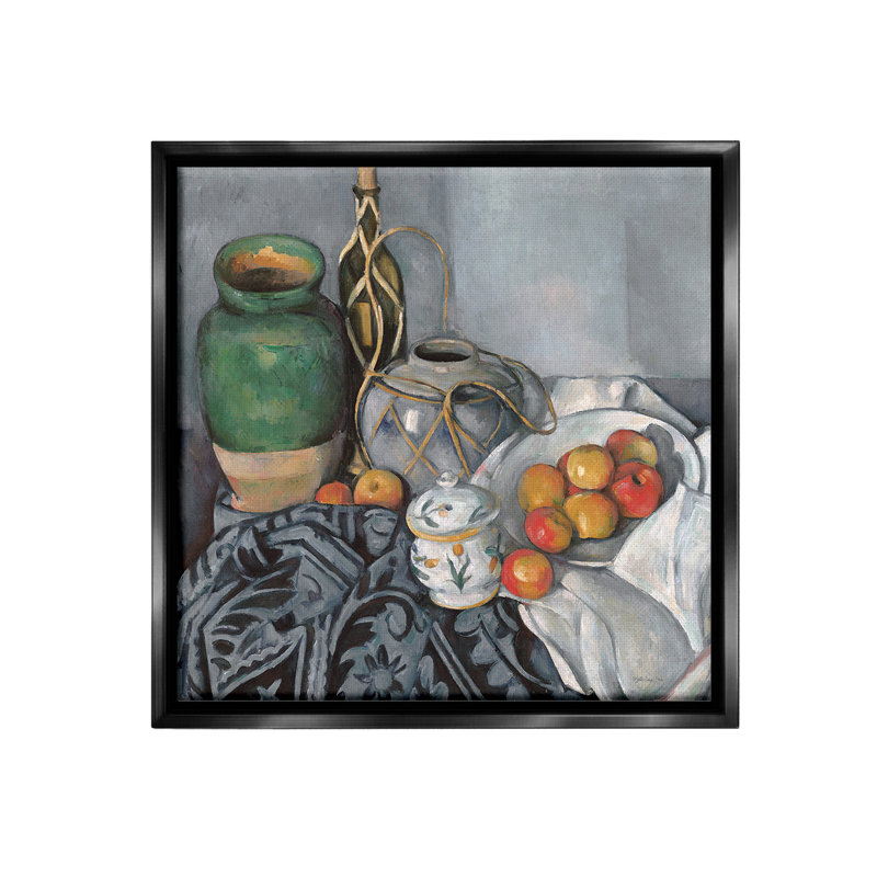 «Classic Style Still Life» par Stellar Design Studio sur toile, Cadre flottant noir de jais, H 25 po x l 25 po