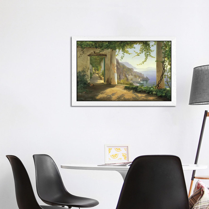 Print, 101.6 cm H x 66.04 cm W, White Floater Framed