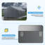16 Ft. W X 20 Ft. D Metal Shed Outdoor Garage With Double Doors