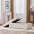 43.7" W Chenille Slipcovered Ottoman-1737487469