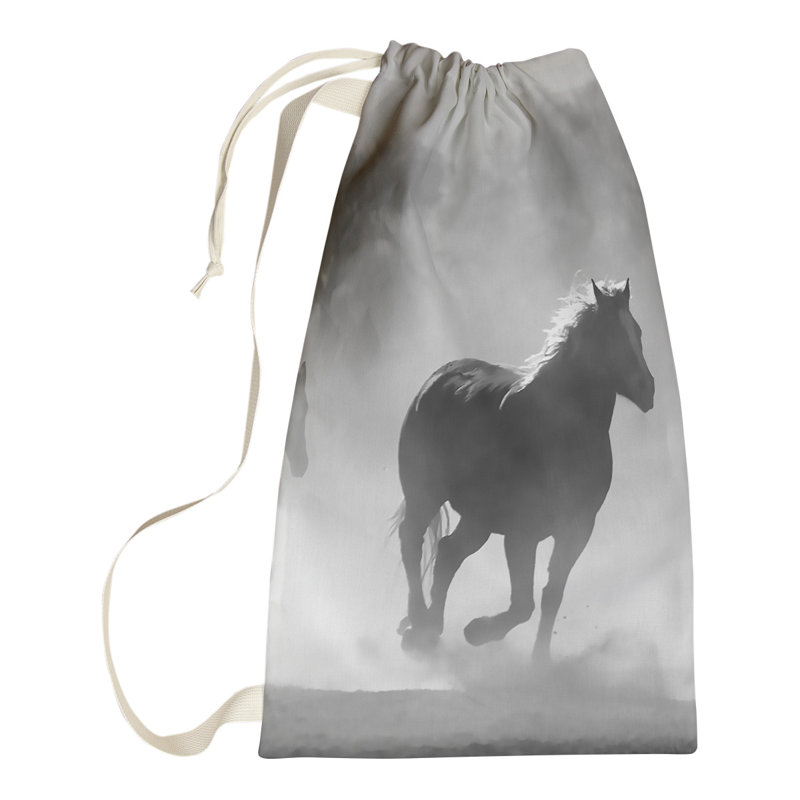 Fabric Laundry Bag with Handles, Small ( 64" H x 20" W x 1.5" D)