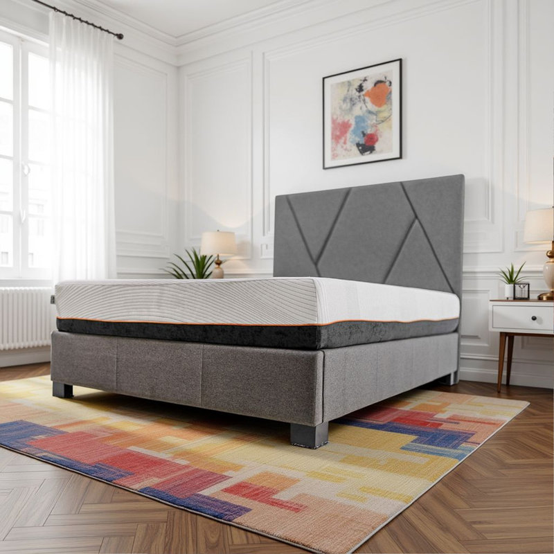 Matelas pour enfant en mousse viscoélastique imprégnée de cuivre 10 pouces Regen, 10", Lit simple