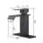 Waterfall Spout Bathroom Faucet,Single Handle Bathroom Vanity Sink Faucet
