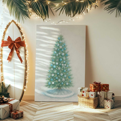 Impression sur toile Frosted Elegance