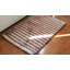 Tapis d'entrée à poils longs à rayures 32 po x 20 po Shaggy-297337314