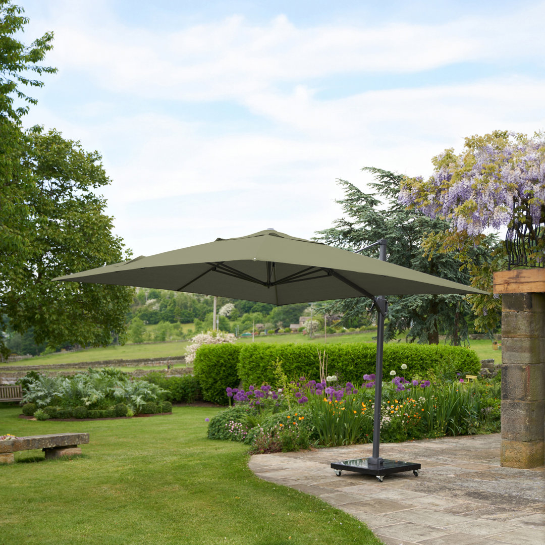 Chasiti 350cm X 260cm Rectangular Cantilever Parasol