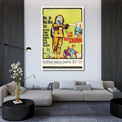 Trinx Hollywood Photo Archive Gallery Wrapped Canvas Art Titled: The Earth Dies Screaming