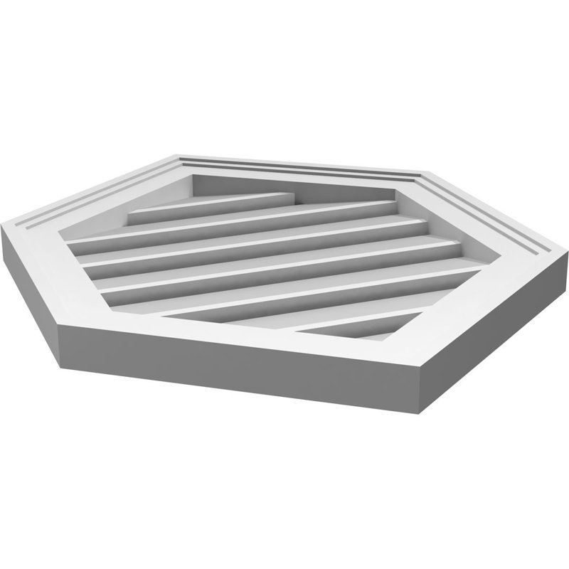 Pente verticale verticale en uréthane 9 pi, H 24 po x l 18 po x P 1,5 po