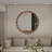 Calandria Metal Flat Wall Mirror