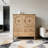 Retro Solid Wood Accent Cabinet
