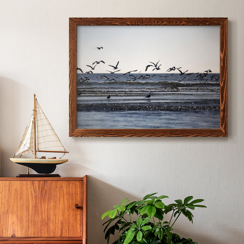 " Flock Of Seagulls ", 18" H x 26" W, Maple