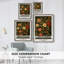WM MORRIS Series CMXLV Framed Print - Solid Wood-520022821