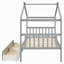 Lit simple en bois avec tiroirs-523263396