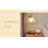 Lahsana Solid Wood USB Desk Lamp