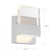 Hildebran Steel LED Flush Mounted Sconce