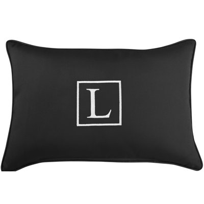 Kerrell Embroidered Sunbrella® Outdoor Throw Pillow