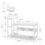L-Shaped Metal Base Computer Desk-1404212560