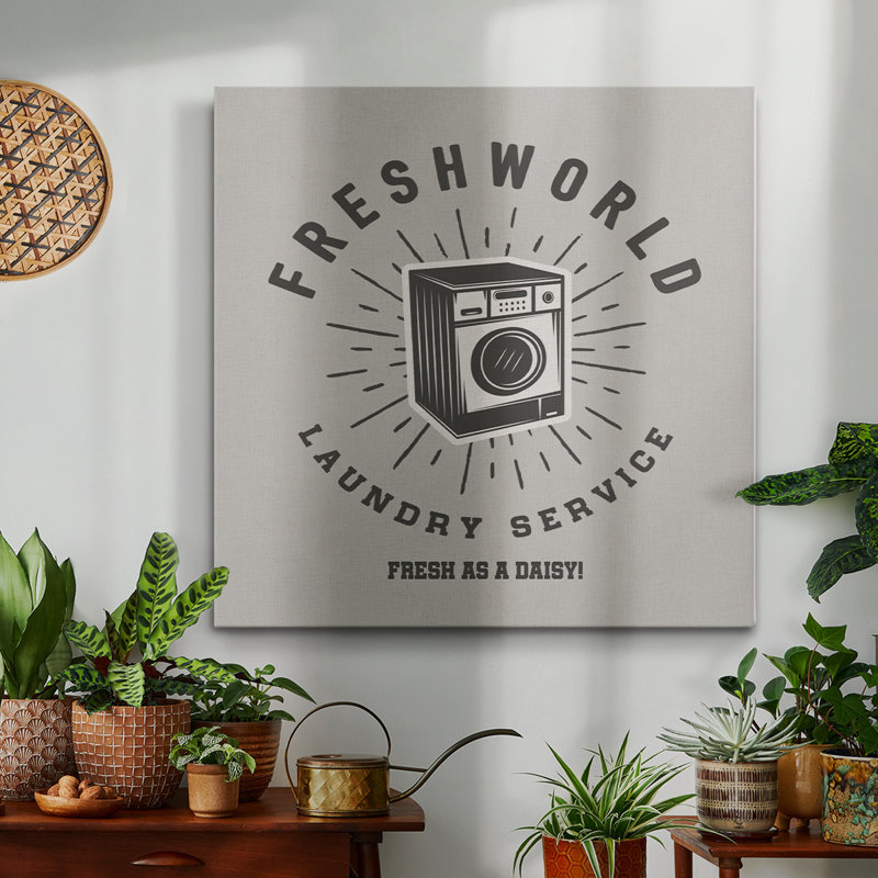 Toile tendue avec châssis Fresh World-Premium - prête à être accrochée