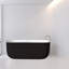 Baignoire de trempage autoportante en acrylique 63 po. X 29 po.-64405635