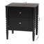 Table de chevet 2 tiroirs Lucera-2110547349