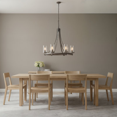 Lustre en métal 6 lumières