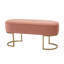  Banc rembourré en velours Annetta-70145933