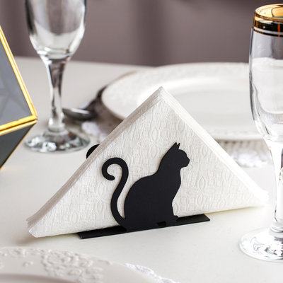 Metal Standing Napkin Holder