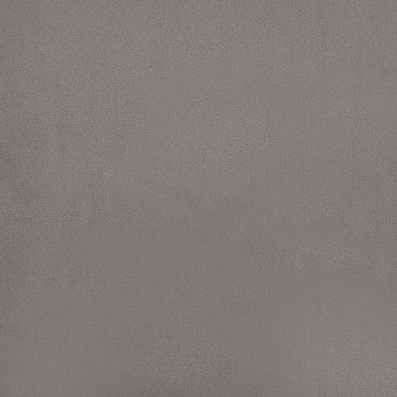 Appuie-tête réglables en velours gris clair Vidaxl, Gris clair
