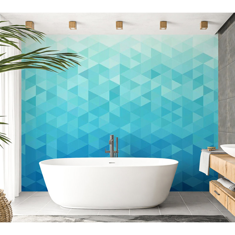 Murale Hineline, Azur, L 110 po x l 157 po