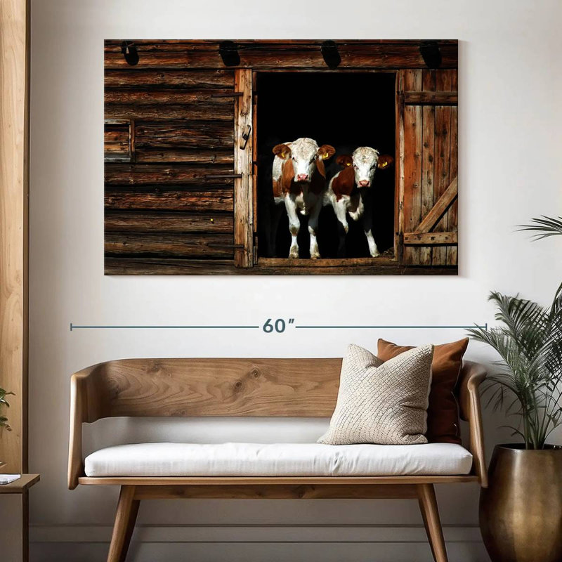 Crowle - paire de vaches, H 34 po x l 51 po