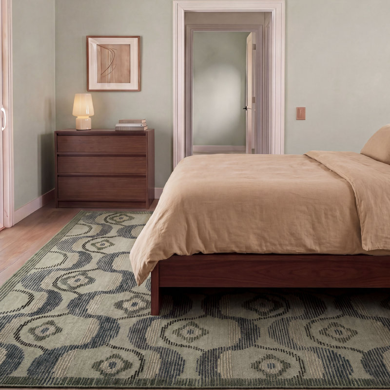 Tapis en laine Cora, 8 pi x 10 pi