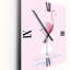 Horloge murale debout flamant rose debout-1180034770