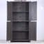 Buffet avec 4 portes en miroir-391652480