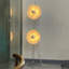 Lampes sur pied en fer blanc