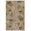 Zoe Bios By Jaipur Living Orto Botanica HNC02 Handmade Abstract Green and Taupe Area Rug (6'x9')-225856977