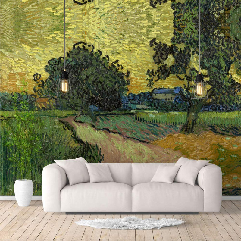 Murale Countrylane, L 100 po x l 144 po