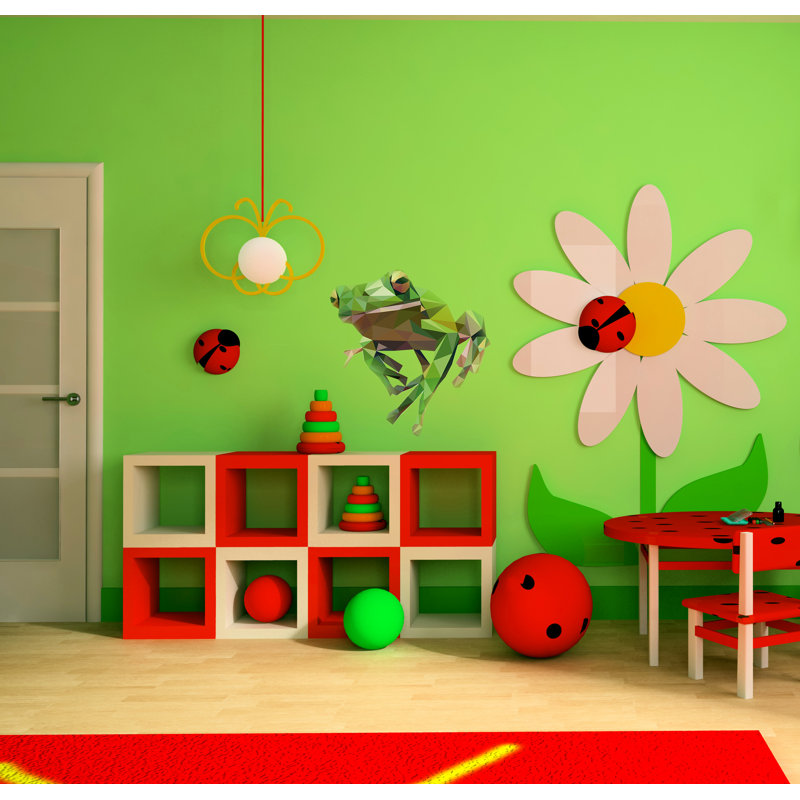 Adhésif décoratif grenouille, H 20 po x l 22 po