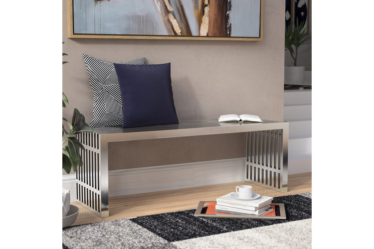Drayton Stainless Steel Bench