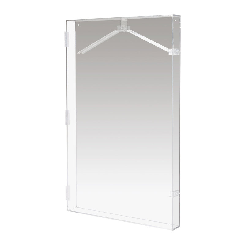 Présentoir en jersey PRYZONI, Miroir à l'intérieur
