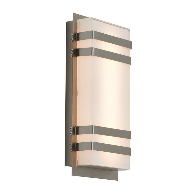 Alaze LED Wall Light, Silver