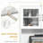 Kitchen Pantry Freestanding Storage Cabinet